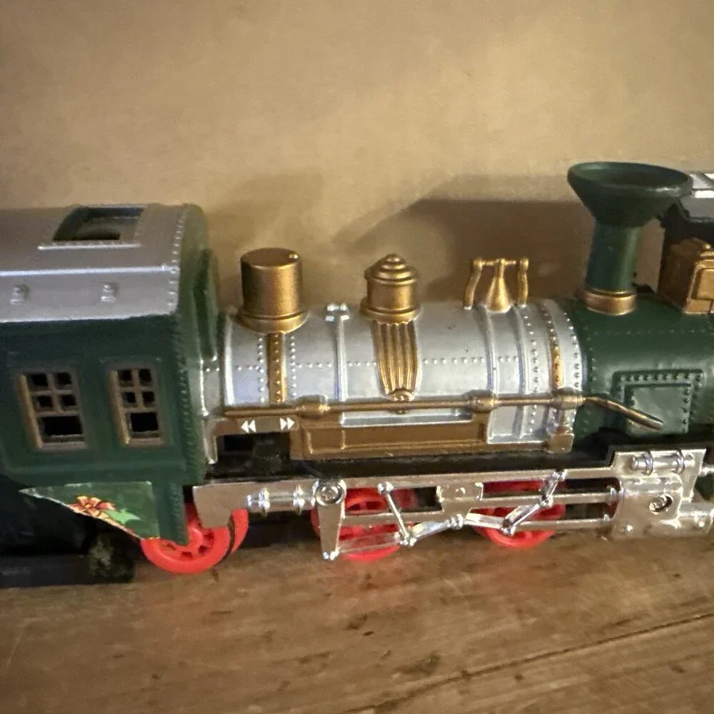 Goldlox Toys Gold Ox Express Plastic Train 2 Pieces WORKING - Picture 6 of 14